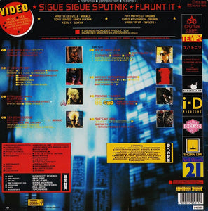 Sigue Sigue Sputnik : Flaunt It  (LP, Album, DMM)