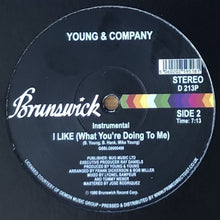 Load image into Gallery viewer, Young &amp; Company : I Like (What You&#39;re Doing To Me) (12&quot;, RSD, RE)
