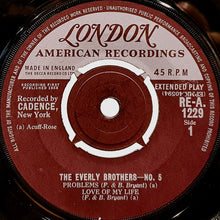 Load image into Gallery viewer, The Everly Brothers* : The Everly Brothers No.5 (7&quot;, EP, RP)
