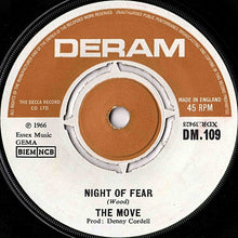 Load image into Gallery viewer, The Move : Night Of Fear (7&quot;, Single)

