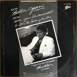 Michael Jackson : Billie Jean (Extended Re-mix) (12", Single)