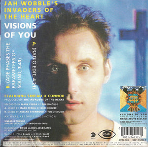 Jah Wobble's Invaders Of The Heart : Visions Of You (7", Single, Gre)