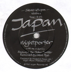 Japan : Nightporter (7", Single)