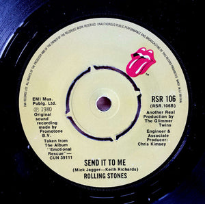 The Rolling Stones : She's So Cold (7", Single)