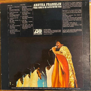 Aretha Franklin : This Girl's In Love With You (LP, Album, M/Print)