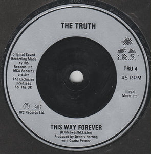 The Truth (6) : Weapons Of Love (7", Single)