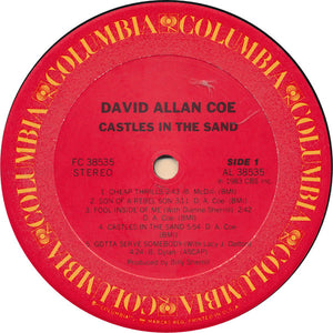 David Allan Coe : Castles In The Sand (LP, Album)