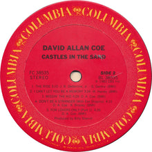 Load image into Gallery viewer, David Allan Coe : Castles In The Sand (LP, Album)
