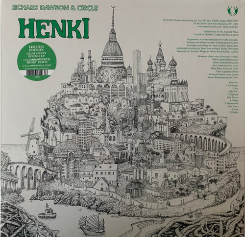 Richard Dawson & Circle : Henki (2xLP, Album, Ltd, Lig)