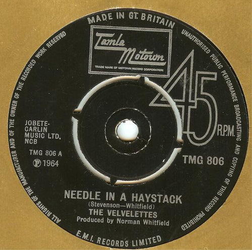 The Velvelettes : Needle In A Haystack (7