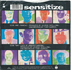 Sensitize (2) : Maniac (7", Single)