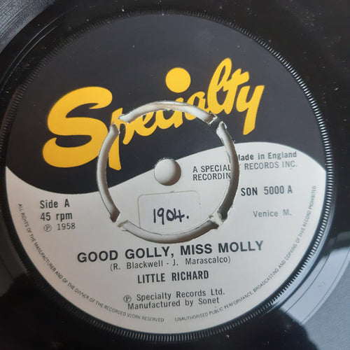 Little Richard : Good Golly, Miss Molly / All Around The World (7