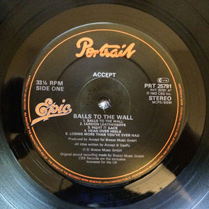 Accept : Balls To The Wall (LP, Album)