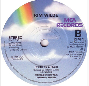 Kim Wilde : The Second Time (7", Single)