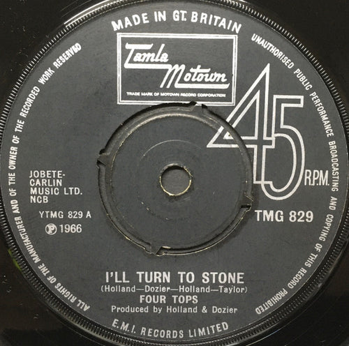 Four Tops : I'll Turn To Stone (7