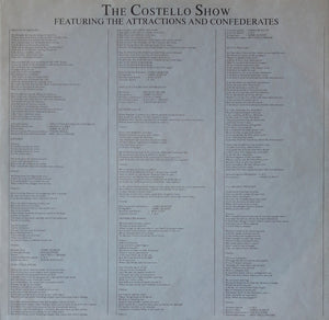 The Costello Show Featuring The Attractions And Confederates* : King Of America (LP, Album, Bas)