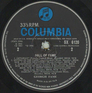 Georgie Fame : Hall Of Fame (LP, Comp, Mono)