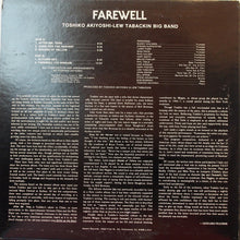 Load image into Gallery viewer, Toshiko Akiyoshi-Lew Tabackin Big Band : Farewell (LP, Album)
