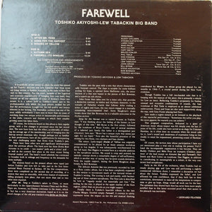 Toshiko Akiyoshi-Lew Tabackin Big Band : Farewell (LP, Album)