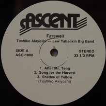 Load image into Gallery viewer, Toshiko Akiyoshi-Lew Tabackin Big Band : Farewell (LP, Album)
