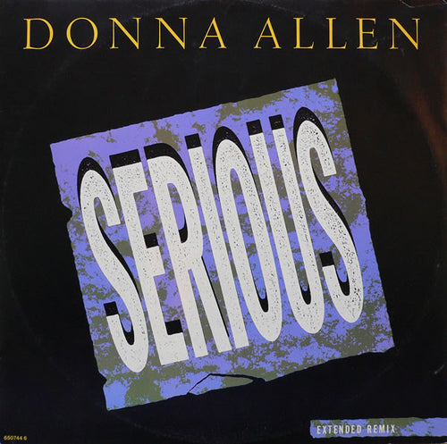 Donna Allen : Serious (Extended Remix) (12