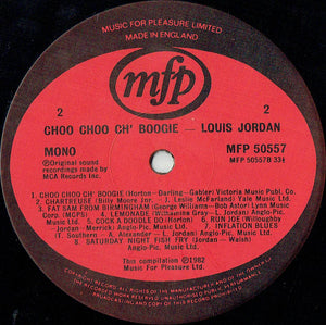 Louis Jordan : Choo Choo Ch'boogie (LP, Comp, Mono)