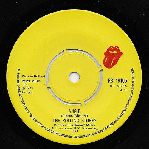 The Rolling Stones : Angie (7