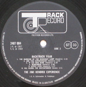 The Who / Jimi Hendrix : Backtrack 4 (LP, Comp, Mono)
