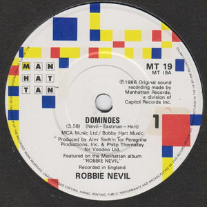 Robbie Nevil : Dominoes (7", Single)