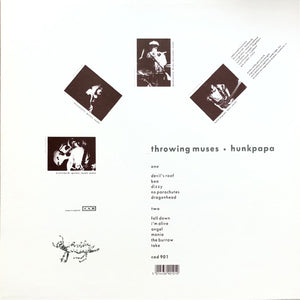 Throwing Muses : Hunkpapa (LP, Album, Whi)