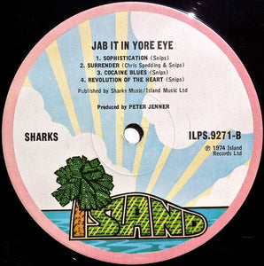 Sharks (8) : Jab It In Yore Eye (LP)