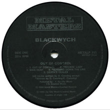 Load image into Gallery viewer, Blackwych : Out Of Control (LP, Album)
