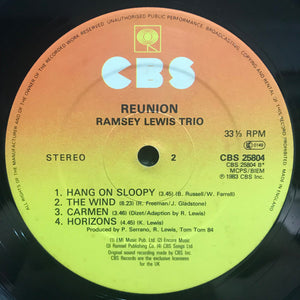 The Ramsey Lewis Trio : Reunion (LP, Album)