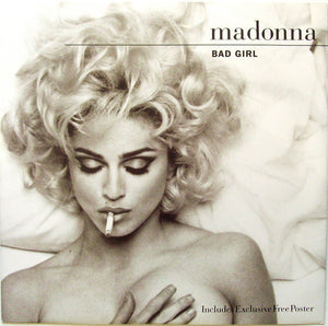 Madonna : Bad Girl (12", Single, Pos)