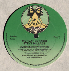 Steve Hillage : Motivation Radio (LP, Album)