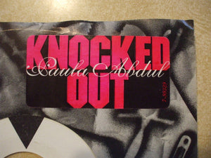 Paula Abdul : Knocked Out (7", Promo)