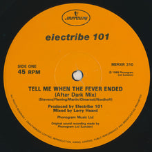 Load image into Gallery viewer, Electribe 101 : Tell Me When The Fever Ended (Remix) (12&quot;)
