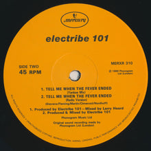 Load image into Gallery viewer, Electribe 101 : Tell Me When The Fever Ended (Remix) (12&quot;)
