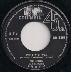 Sir Henry & His Butlers : Camp / Pretty Style (7", Single)