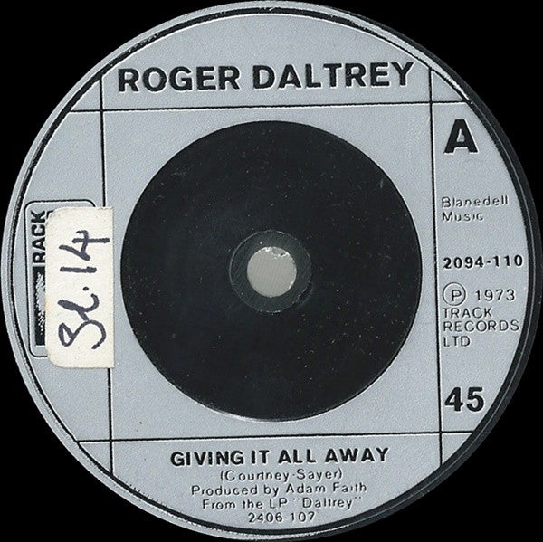 Roger Daltrey : Giving It All Away (7