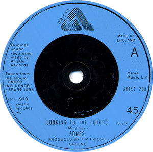 Zones (2) : Looking To The Future (7", Single, Blu)