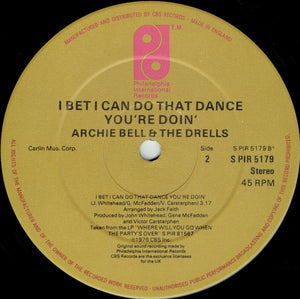 Archie Bell & The Drells : Everybody Have A Good Time (12", Single, Ltd)