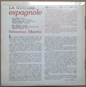 Sebastian Maroto : La Guitare Espagnole (10", Album)