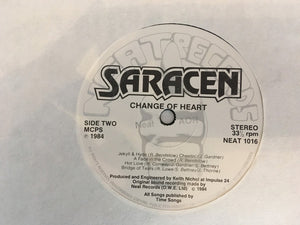 Saracen (2) : Change Of Heart (LP, Album)