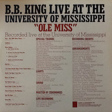 Load image into Gallery viewer, B.B. King : B.B. King &quot;Now Appearing&quot; At Ole Miss (2xLP, Album, Gat)
