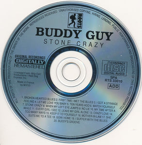 Buddy Guy : Stone Crazy (CD, Album, Comp, RM)