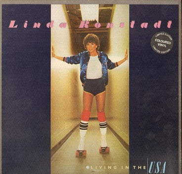 Linda Ronstadt : Living In The USA (LP, Album, Ltd, Red)