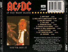Load image into Gallery viewer, AC/DC : If You Want Blood, You&#39;ve Got It (CD, Album, RE, RM)
