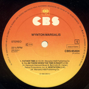 Wynton Marsalis : Wynton Marsalis (LP, Album)