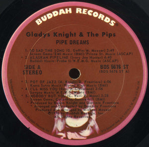 Gladys Knight And The Pips : Pipe Dreams: The Original Motion Picture Soundtrack (LP, Album, San)